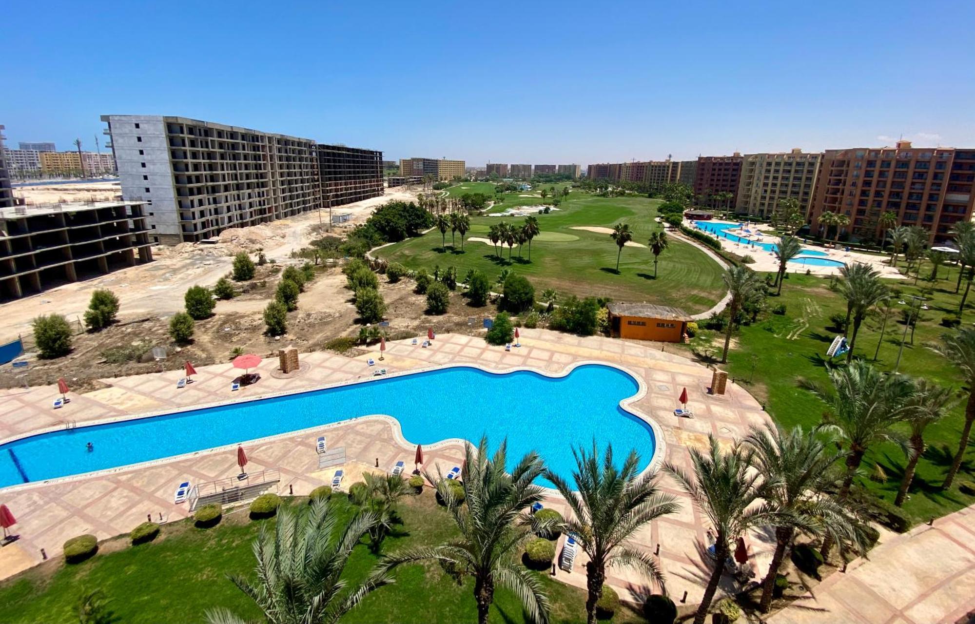 Porto Golf Marina Aqua Park & Beach Access By Best Of Bedz El-Alamein Exterior foto