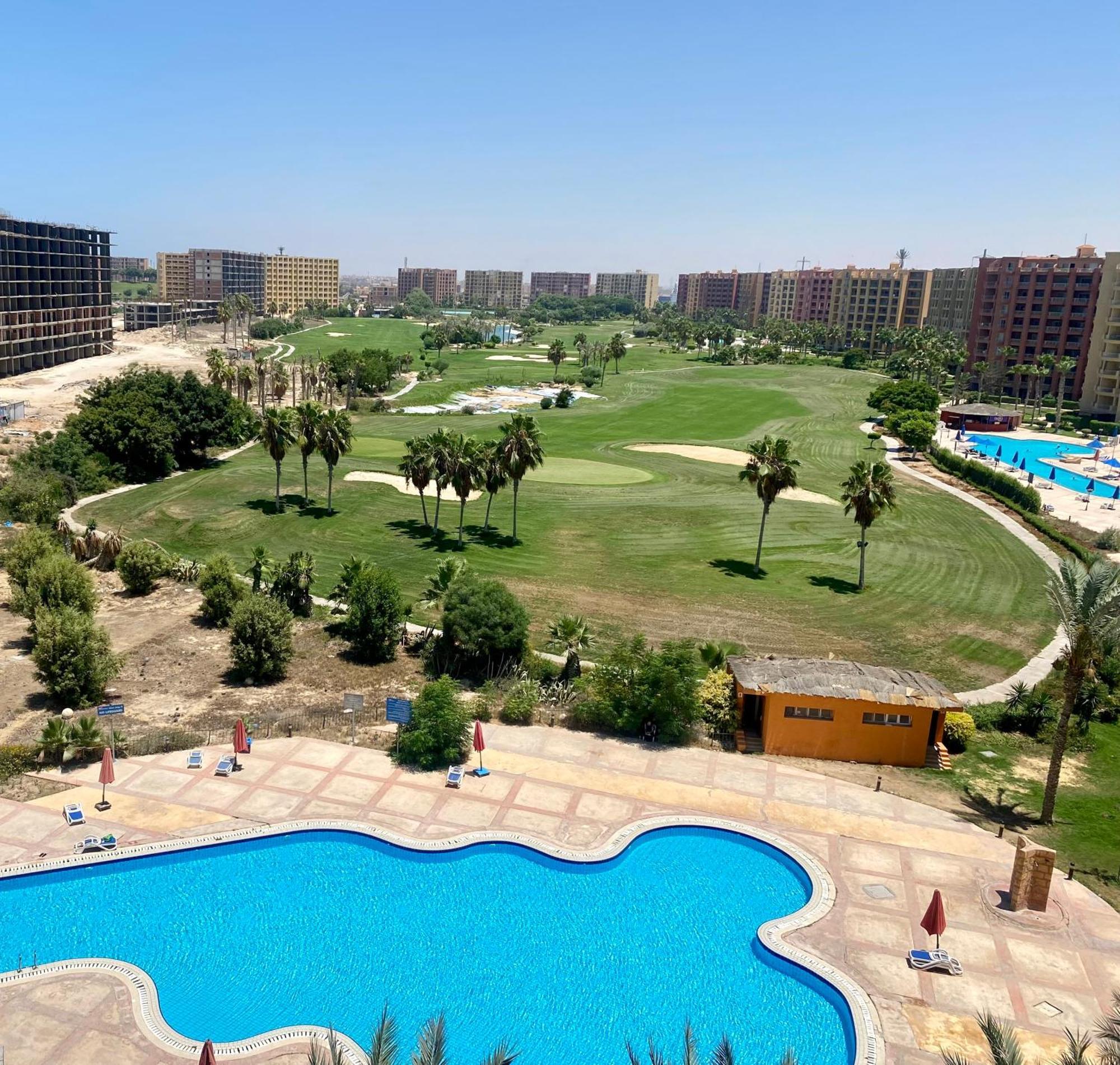Porto Golf Marina Aqua Park & Beach Access By Best Of Bedz El-Alamein Zimmer foto
